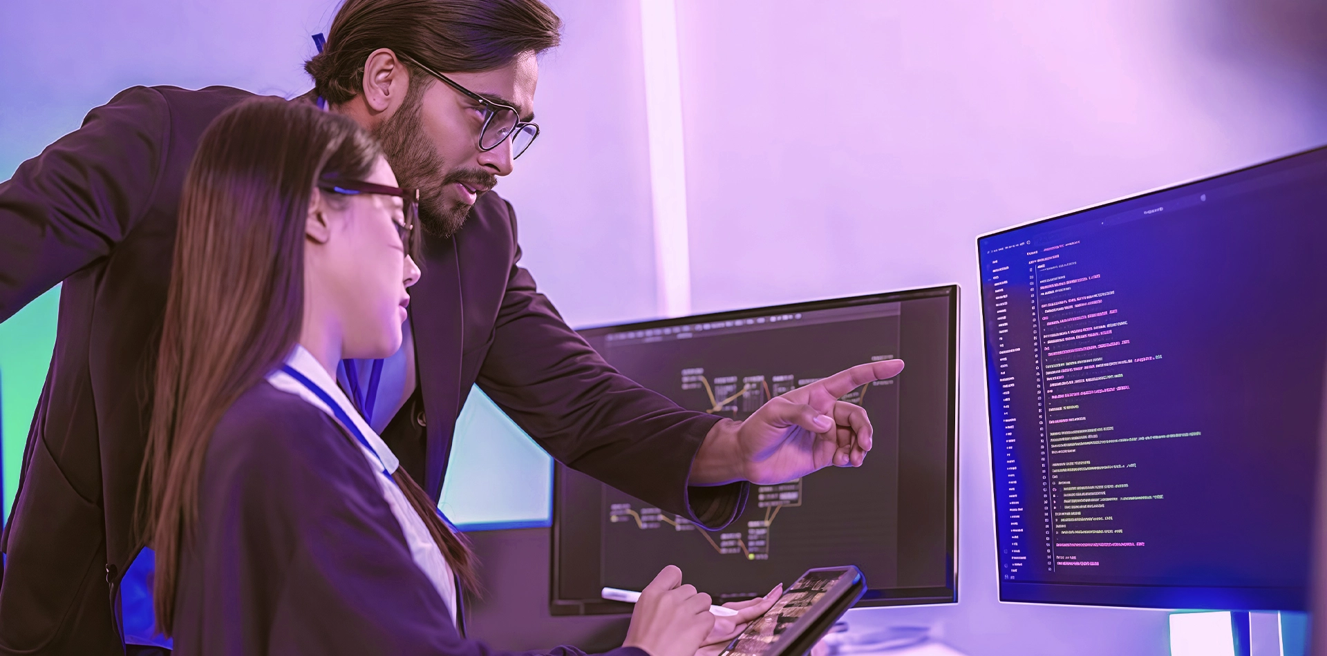 Équipe de développeurs dédiée